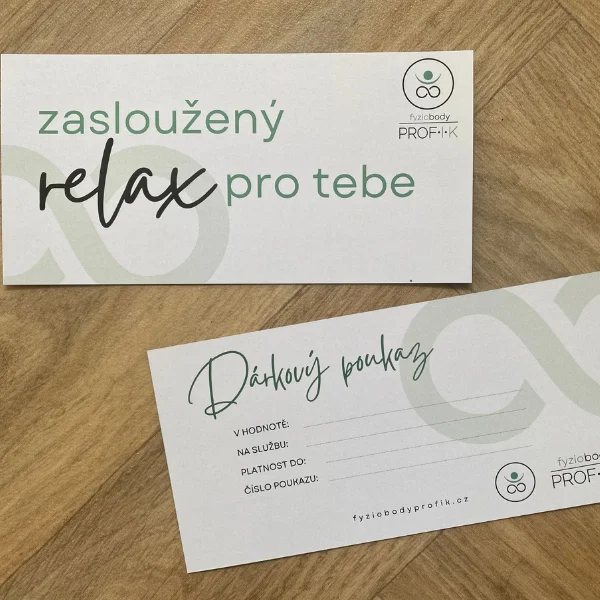 Dárkový poukaz – Fyzio Body Profik