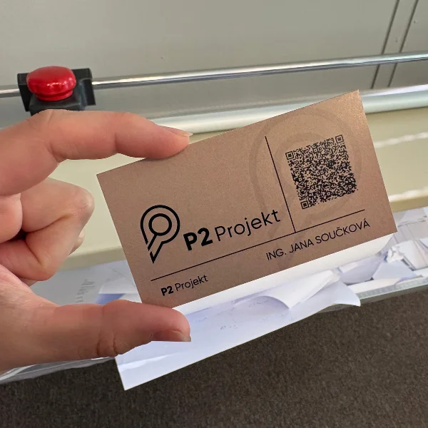 Vizitka – P2 Projekt